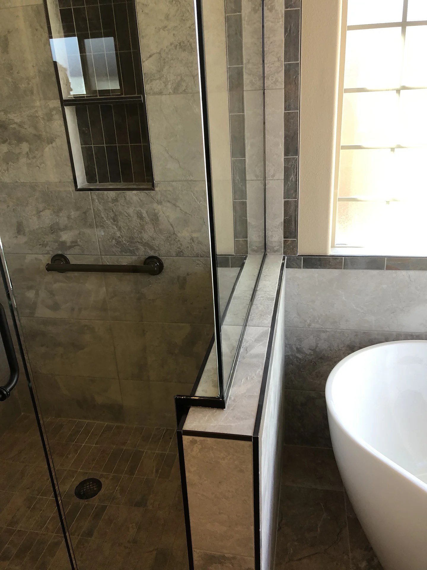 Finished bathroom remodel by One Stop Construction in St. George, Utah