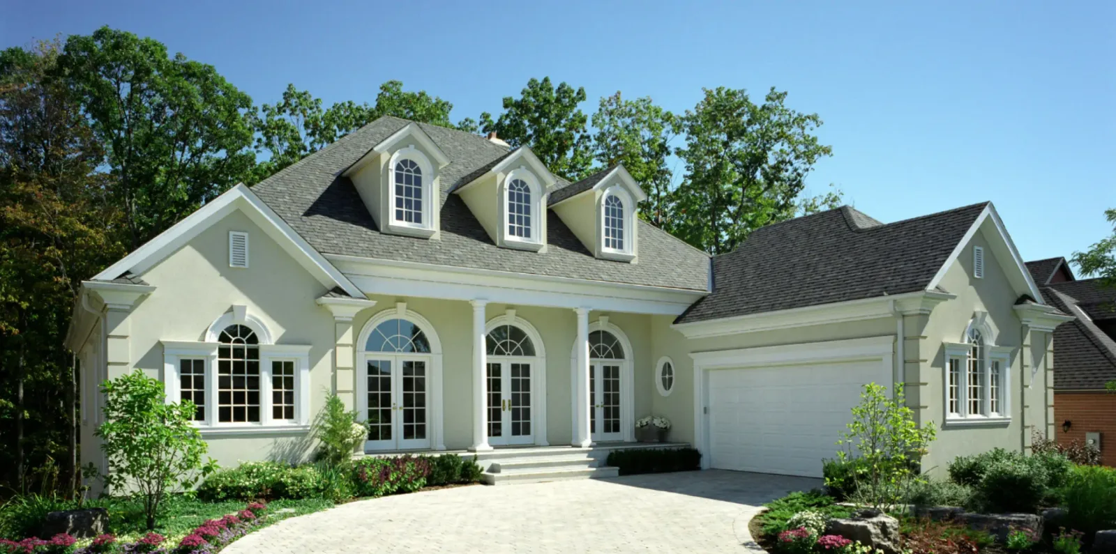 Exterior of a residential home built by One Stop Construction in the St. George, Utah area