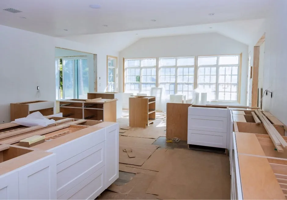 Whole-home remodel in progress by One Stop Construction in Southern Utah